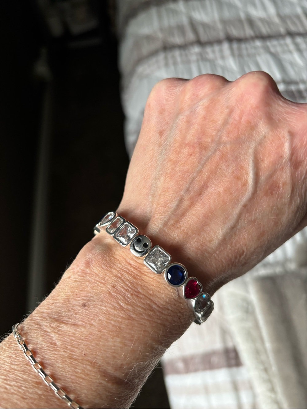 Pave Happy Jewel Bracelet